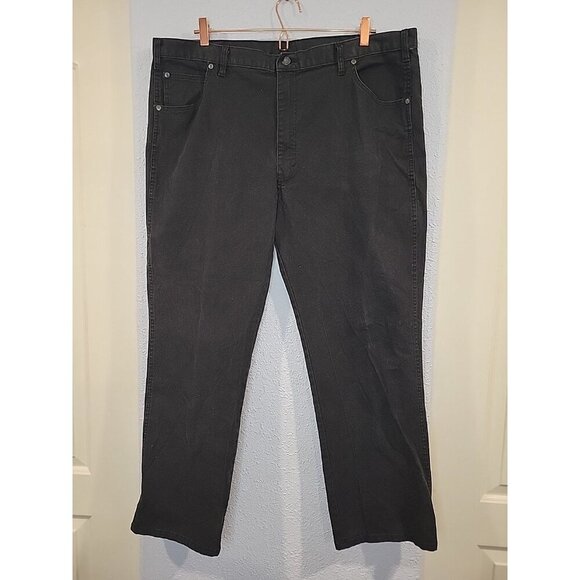 Dickies Pants Mens Size 42x30 Black Loose Fit Workwear Utility Baggy - Picture 1 of 6